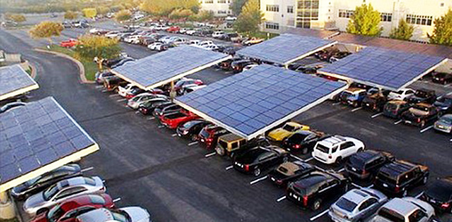 西澳首個太陽能停車場將為其毗鄰的購物中心提供40%的所需電力。