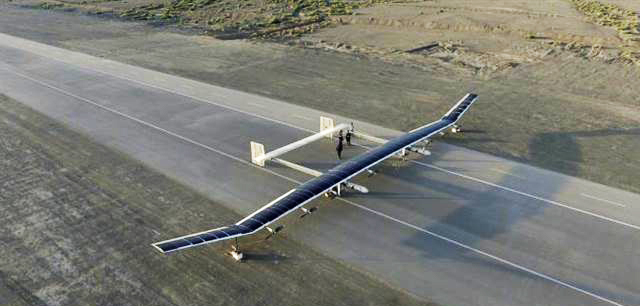 大陸首款太陽能無人機