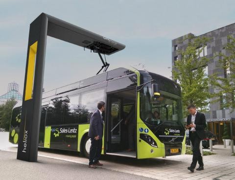 荷蘭公司Heliox開發了一項新技術，能讓電動公車在2-5分鐘內充電完成，這有效的解決了讓電動公車遲遲無法普及的充電問題。