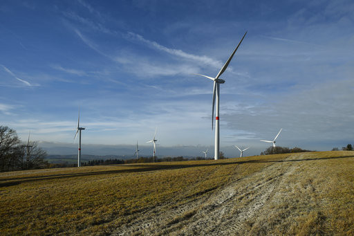 澳洲南半球最大風力發電廠「Coopers Gap」，計畫在2019年前完工250公里的Coopers Gap風力農場示意圖