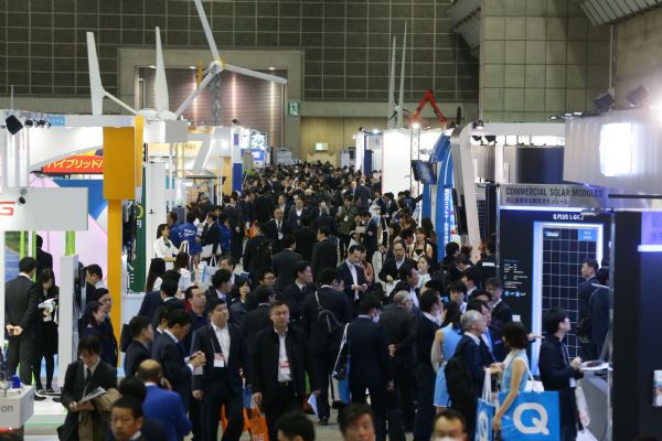 2018東京國際智慧能源週，第一天便吸引到眾多產業人士共襄盛舉。