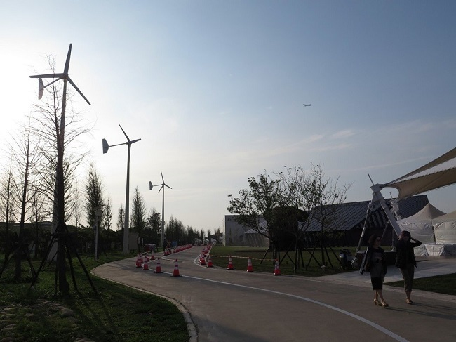 桃園農業博覽會園區風力發電設施