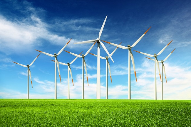 針對再生能源，政府選定太陽能、風力發電作為主力發展項目