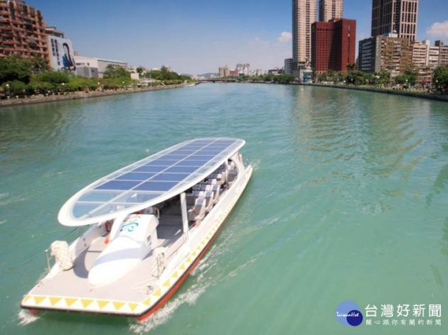 全台首創第一艘智慧型無人載具太陽能船