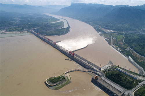 中國水力發電 資料圖 新華社發(王罡攝)