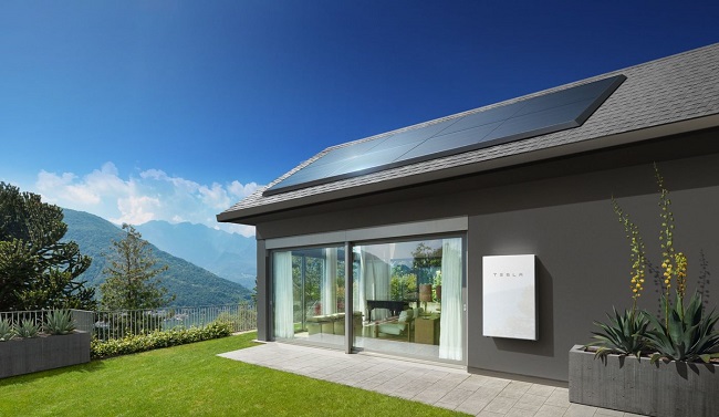 太陽能板和家庭電池儲能系統