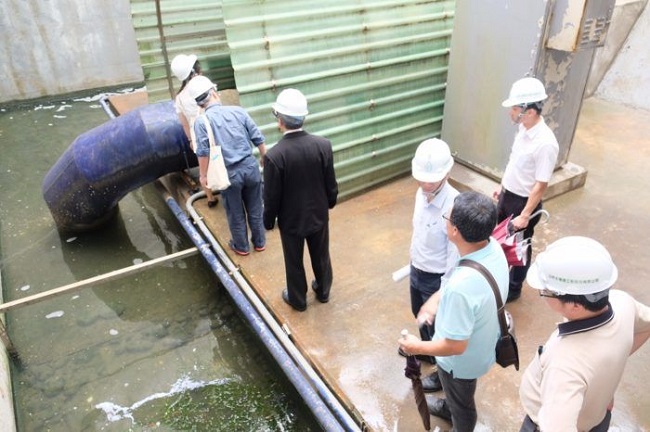 台灣污水處理廠排放水小水力發電