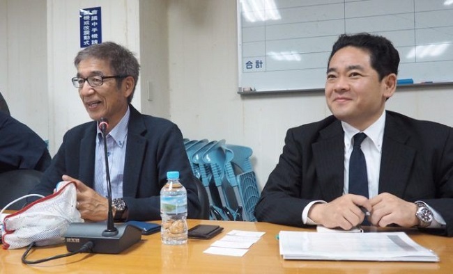 日籍小水力發電專家海野裕二及山本剛史前往台灣自來水公司拜會，進行深度技術交流與經驗分享。（CNEWS資料照）