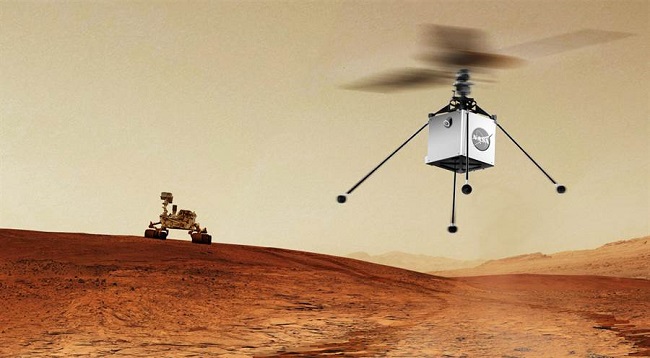 火星直升機能否飛翔在火星?2021年才知道。(圖/JPL)