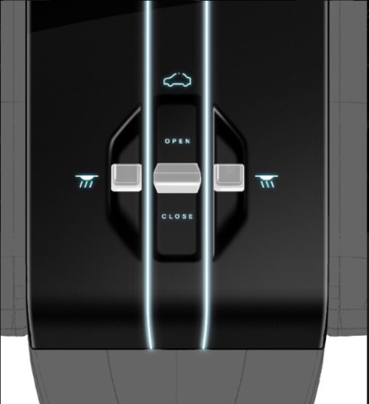 Fisker也公布天窗控制模組，證明全開式車頂已可實際量產，並非處於概念階段。