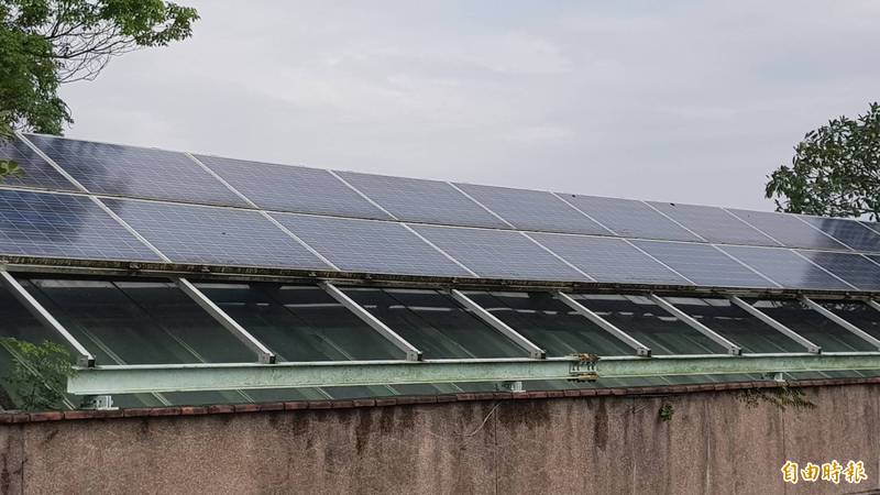 宜蘭縣持續推動綠能，太陽能光電是發展重點之一。（記者游明金攝）