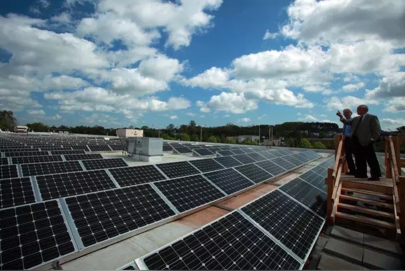 星座能源公司在全美多州提供太陽能發電設備。(星座能源公司官網)