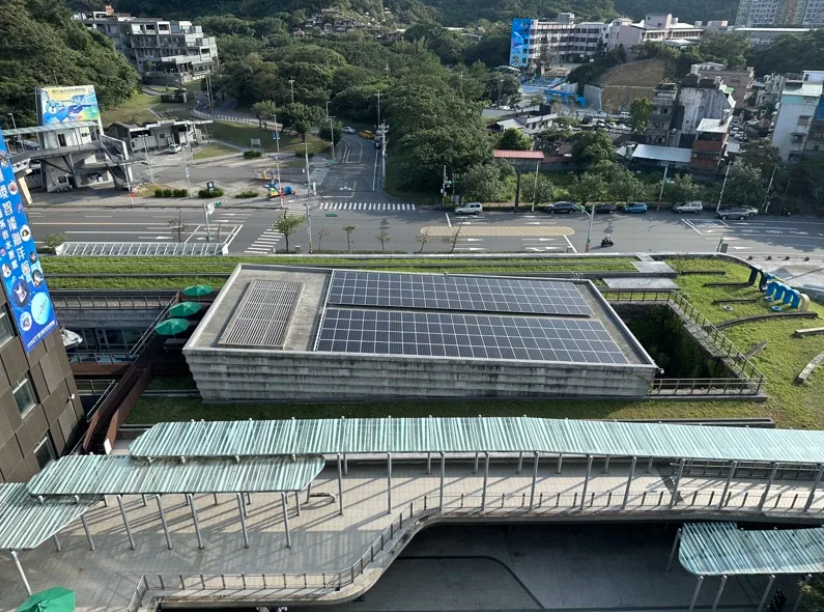 海科館推動太陽光電標租，1年產出23萬度電回歸電網。圖／海科館提供