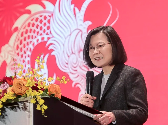 淨零轉型、人工智慧 蔡總統：未來台灣搶占全球供應鏈的關鍵